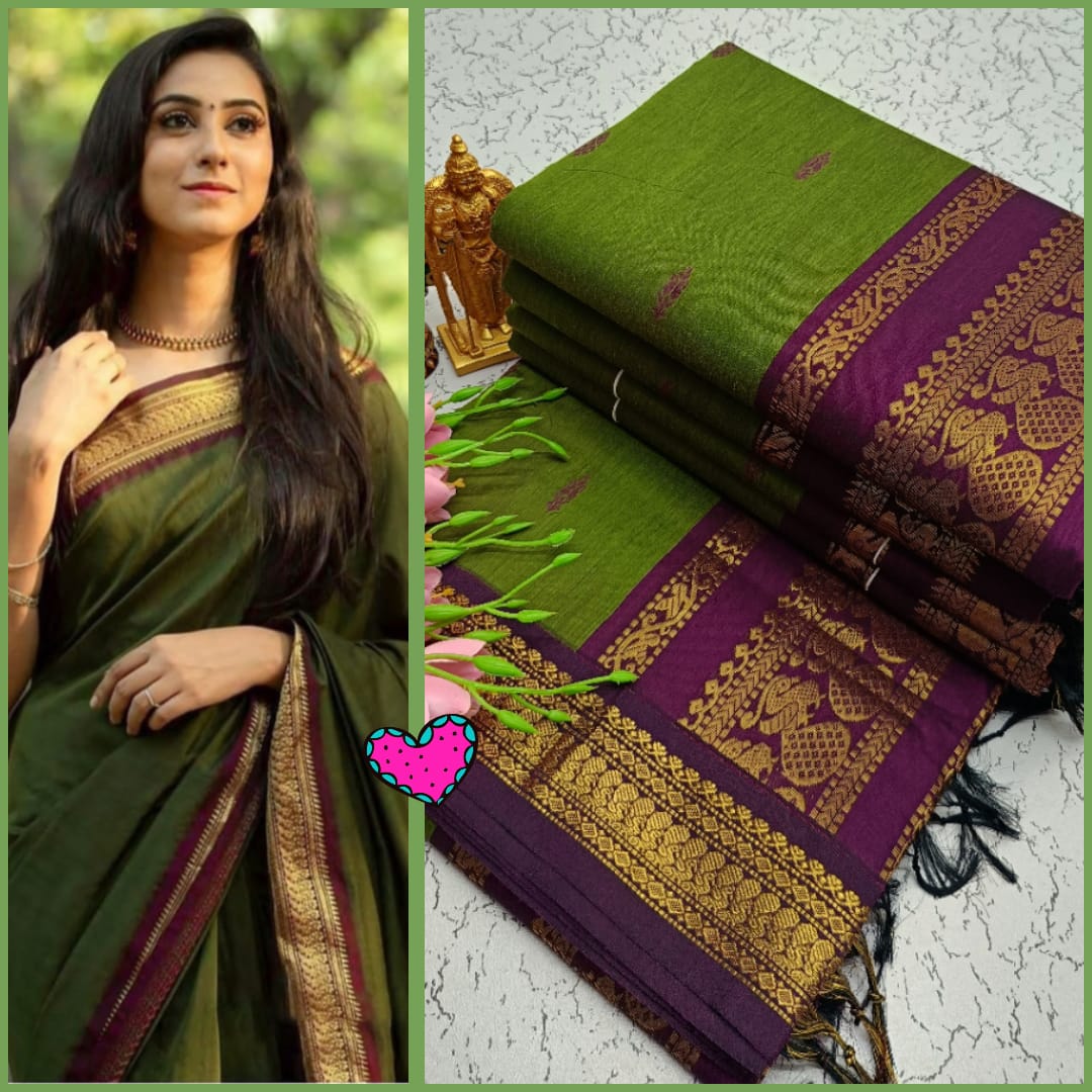 Kalyani Cotton Saree/lata Gadwal Paithani Saree