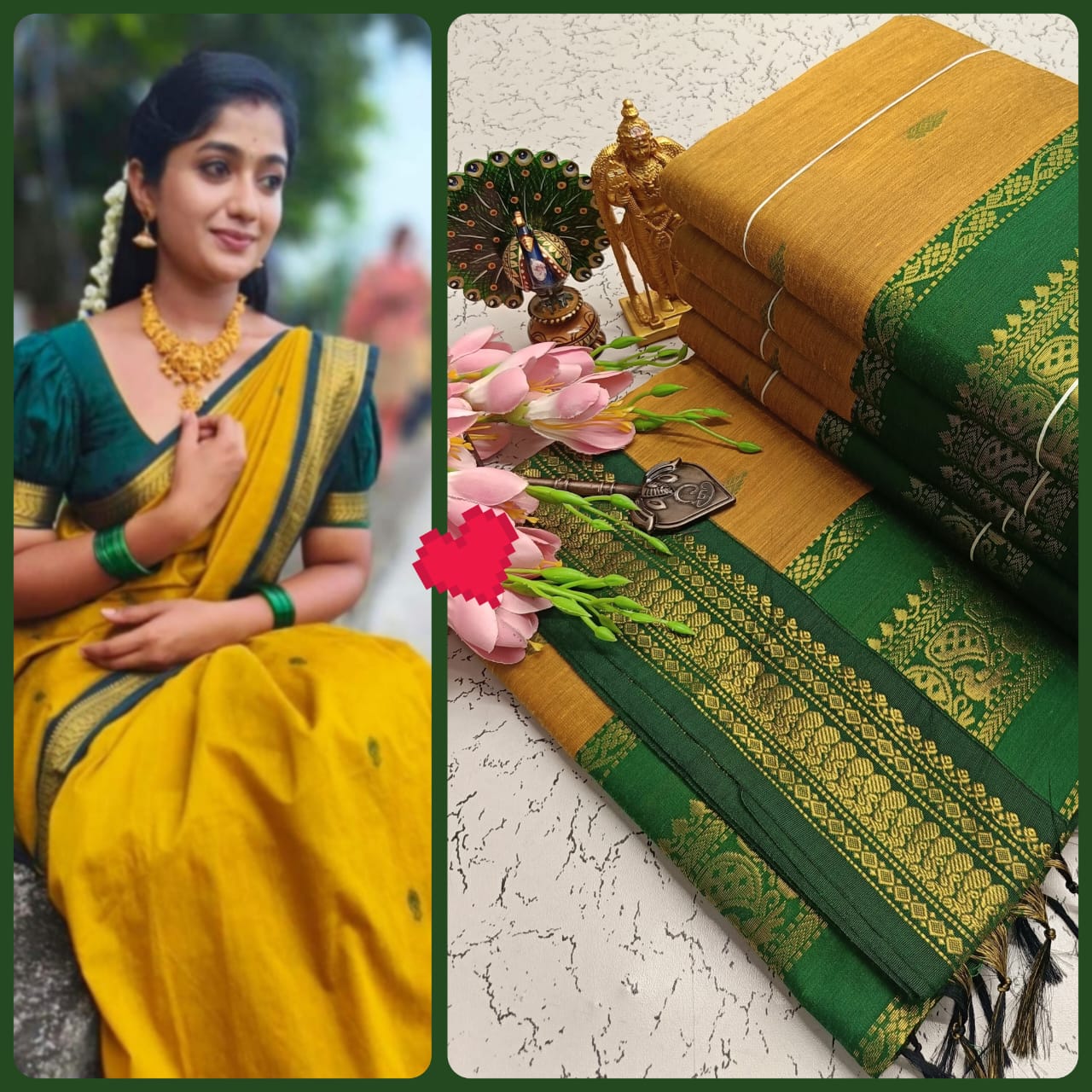 Kalyani Cotton Saree/lata Gadwal Paithani Saree