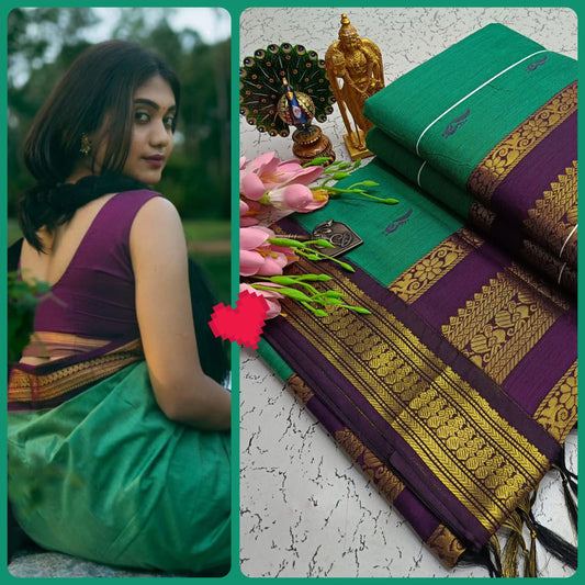 Kalyani Cotton Silk Saree