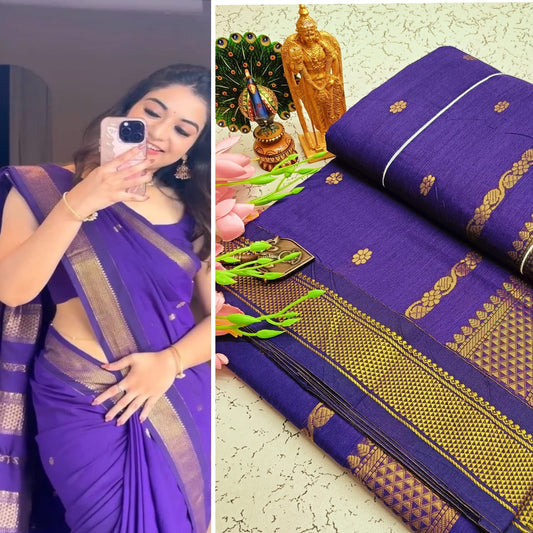 Kalyani Cotton Silk Saree