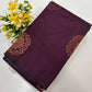 Kanchipuram style semi silk copper zari saree