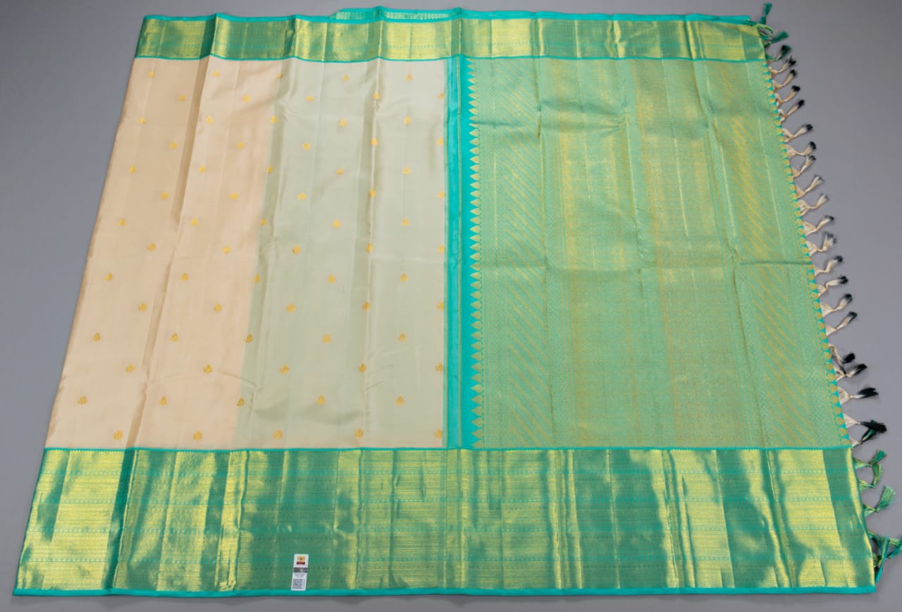 Kanchipuram Kadaiyal Weave Silk Saree