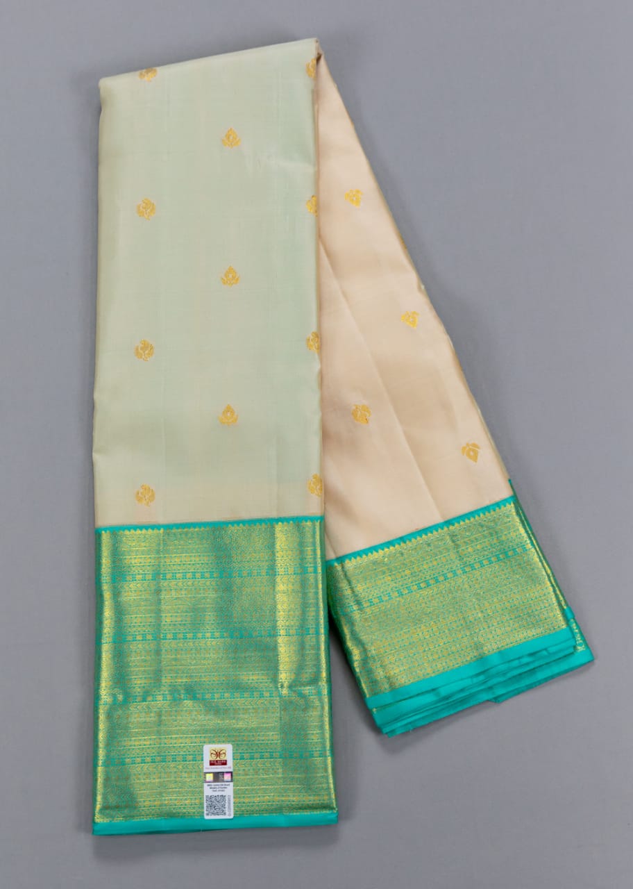 Kanchipuram Kadaiyal Weave Silk Saree