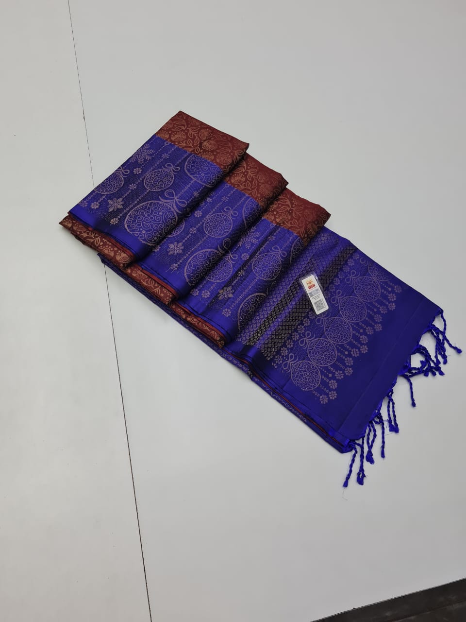 Kanchipuram Pure Bridal Jacquard Border Soft Silk Saree