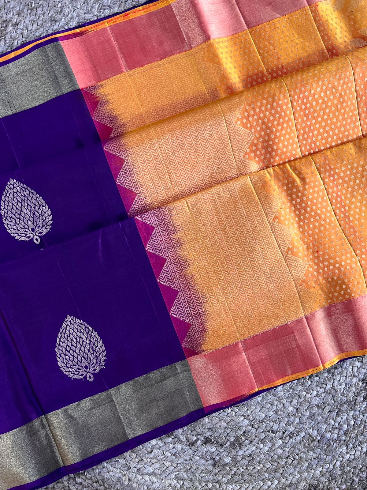 Handwoven Organic Cotton Saree