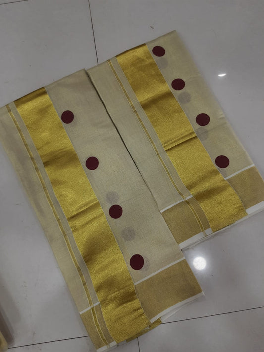 Kerala Tissue set mundu