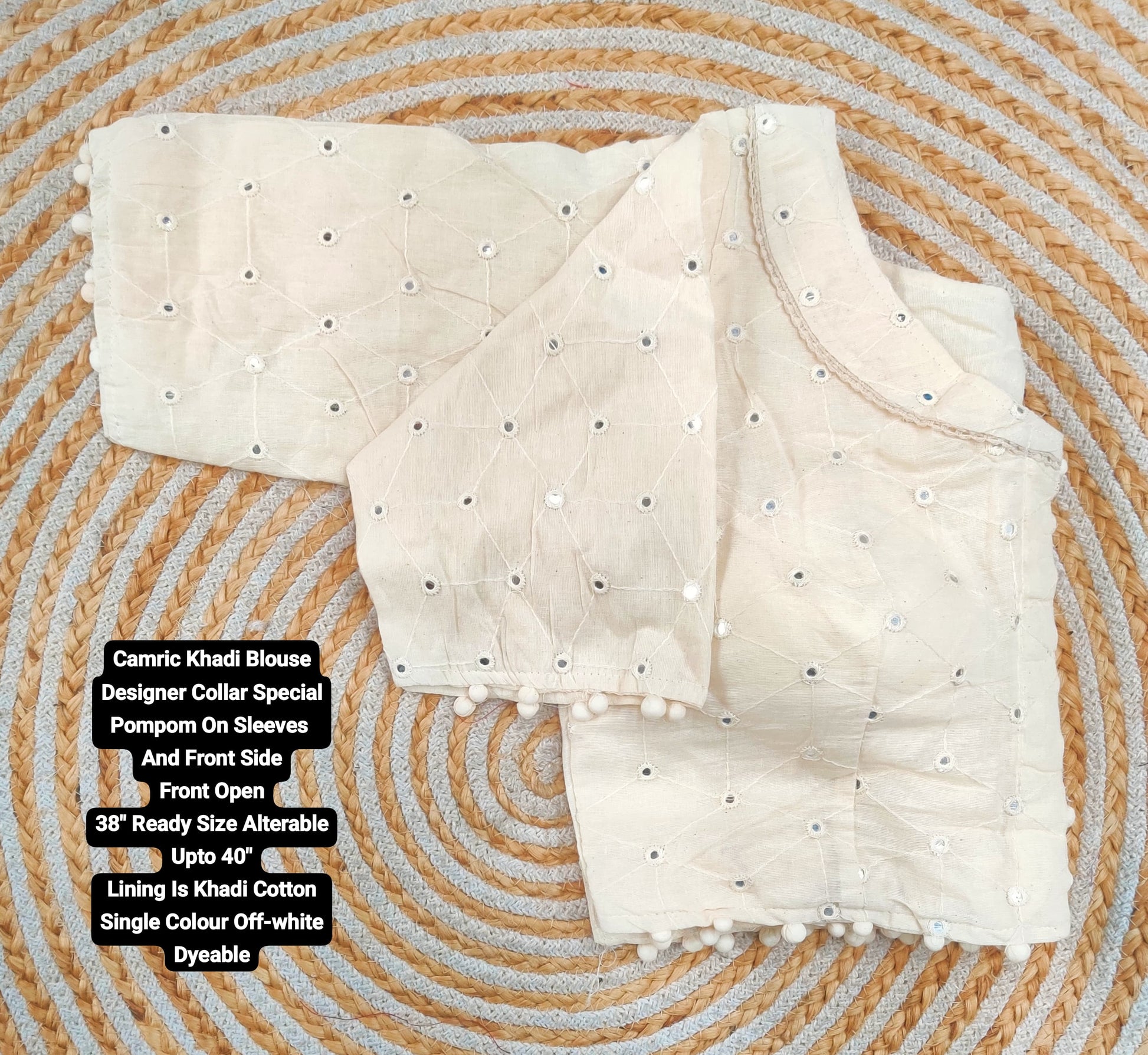 Khadi Collar Blouse