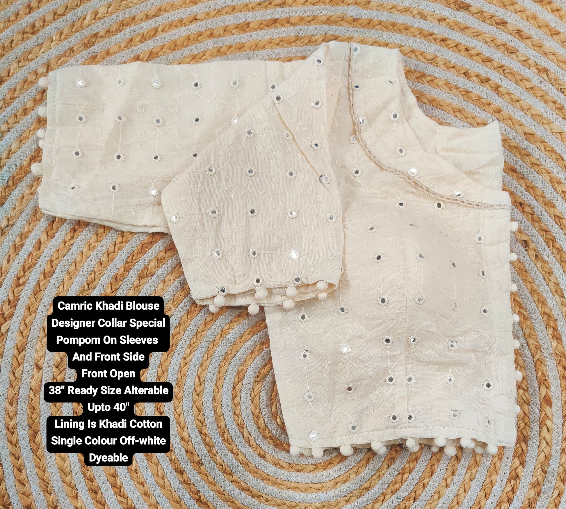 Khadi Collar Blouse