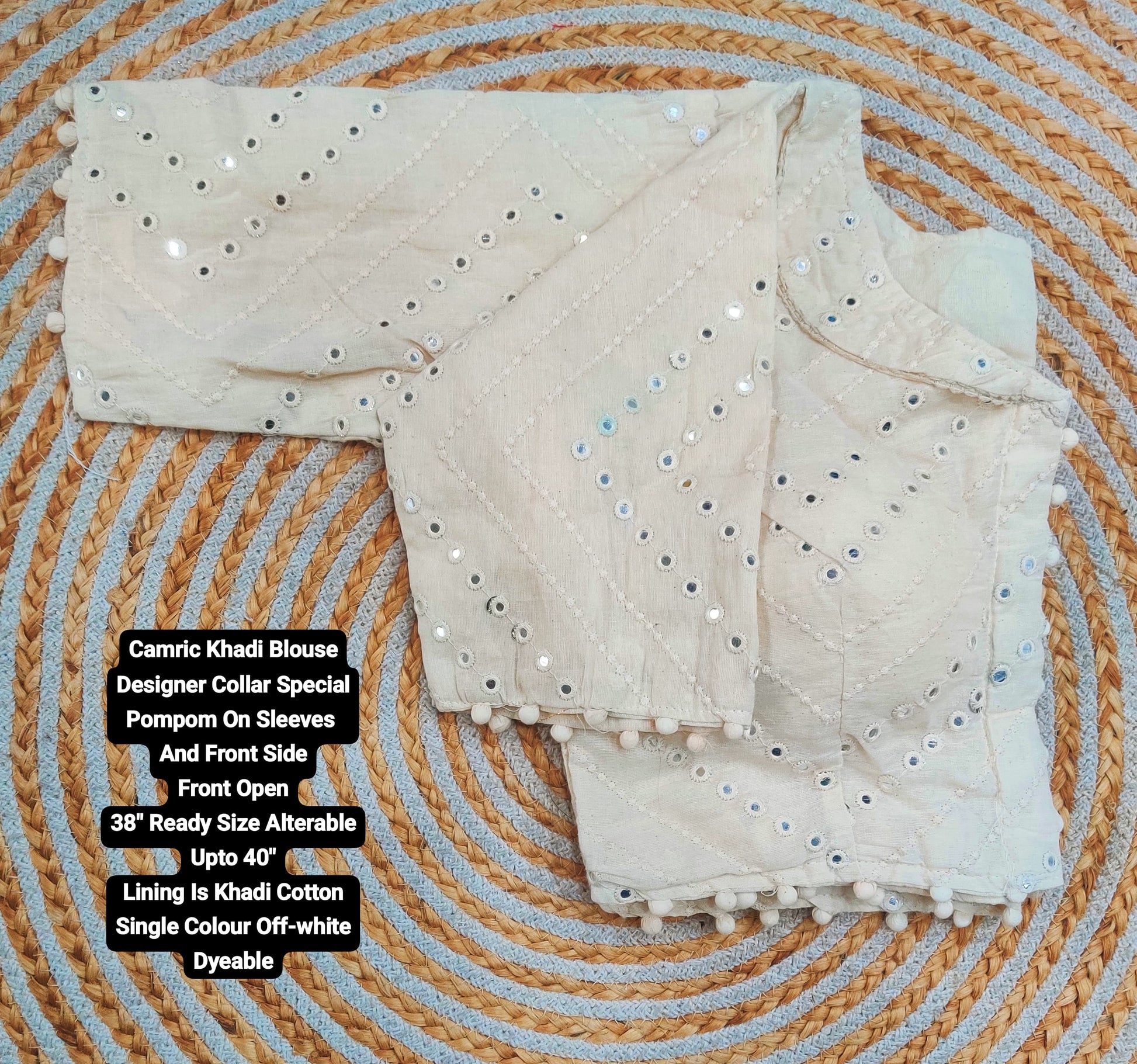 Khadi Collar Blouse