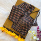 Khadi cotton saree