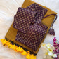 Khadi cotton saree