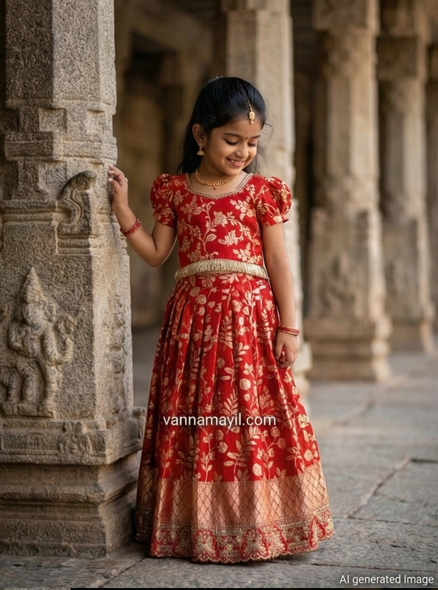 Viscose Georgette Silk Skirt and Top