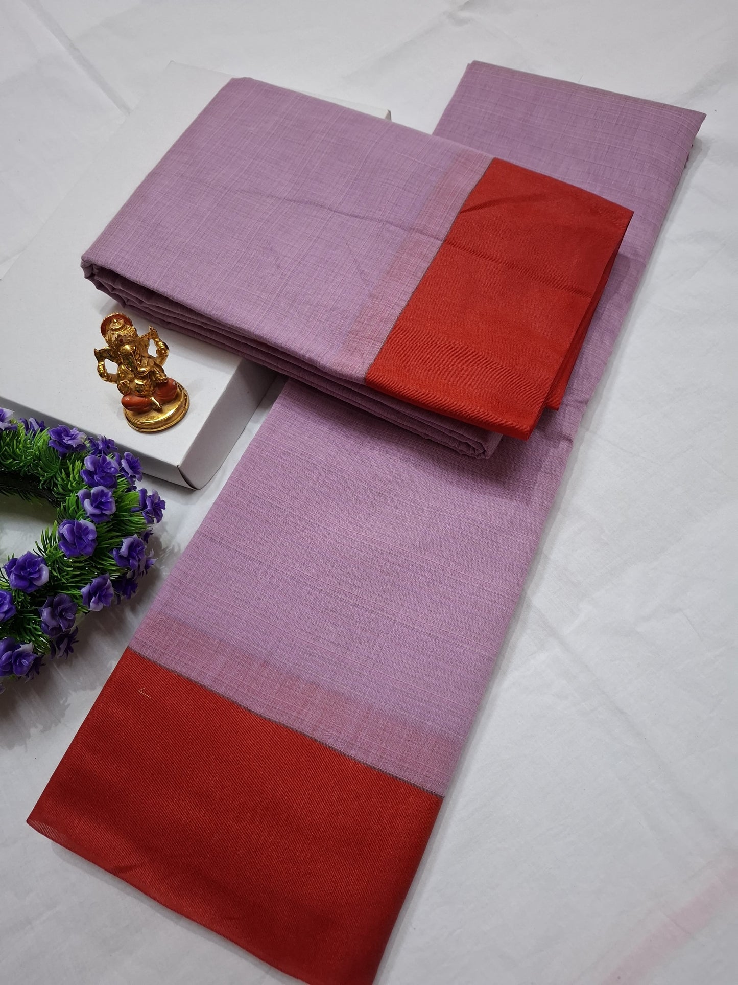 Kota Cotton Plain Saree