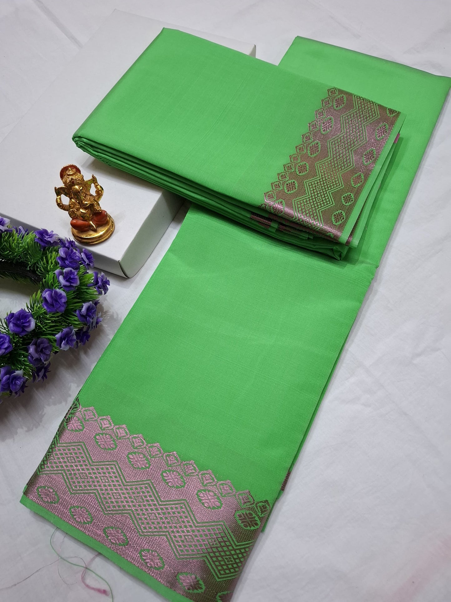 Kota Cotton Plain Saree