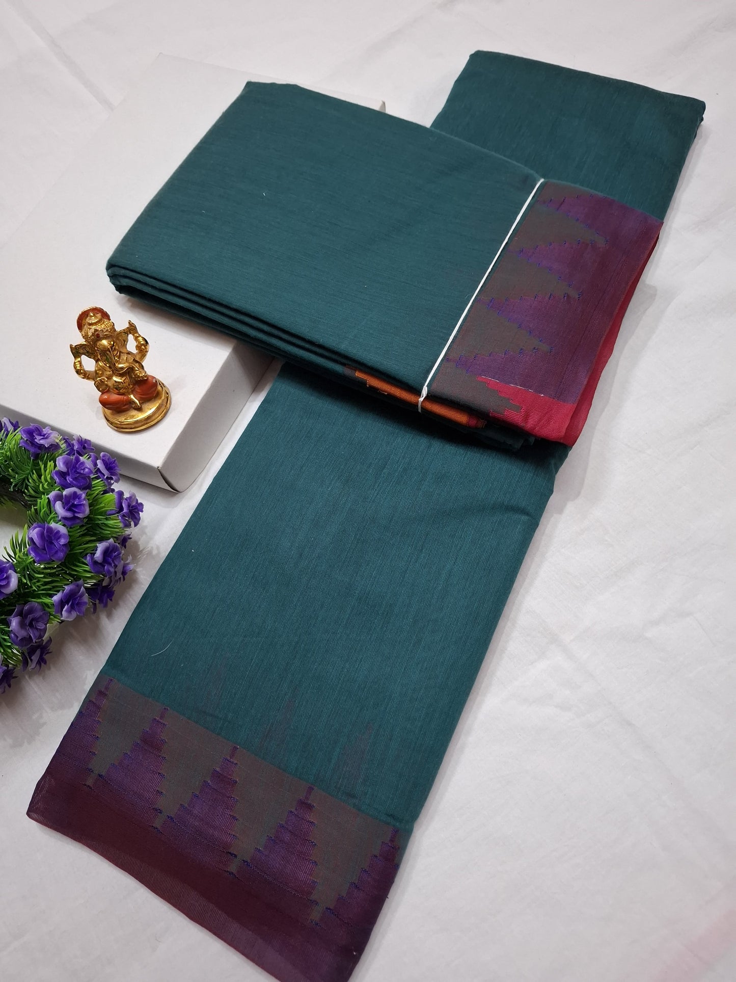 Kota Cotton Plain Saree