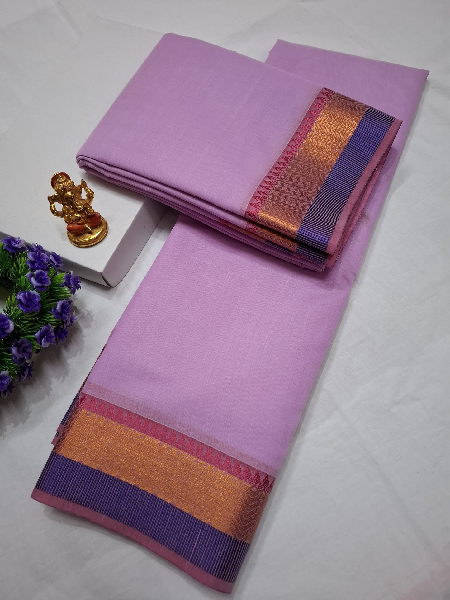 Kota Cotton Plain Saree