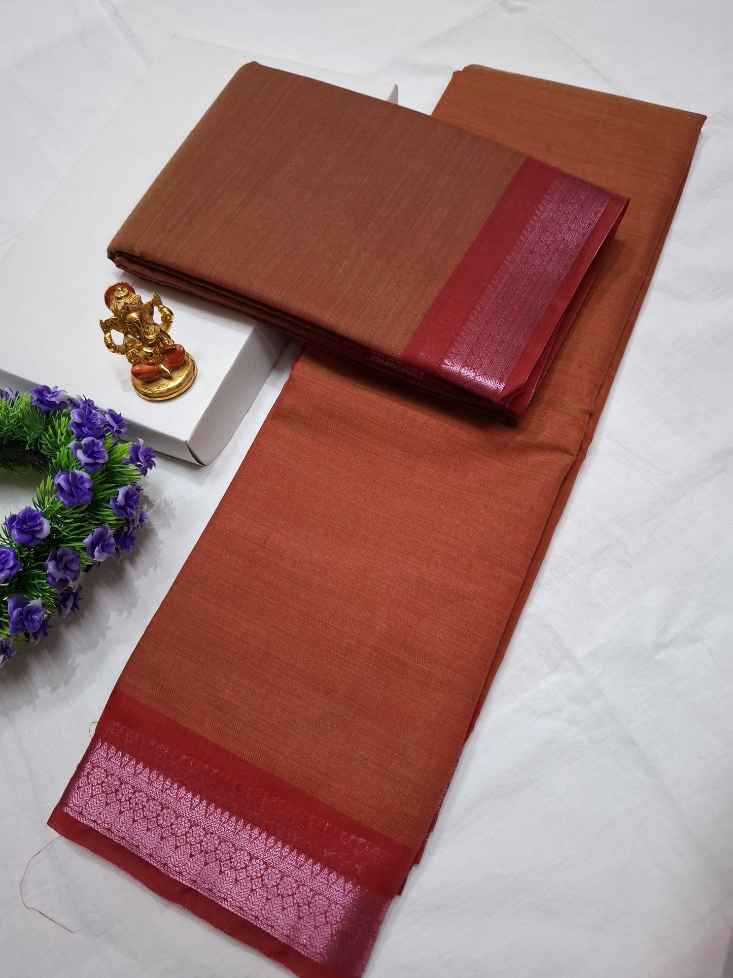 Kota Cotton Plain Saree