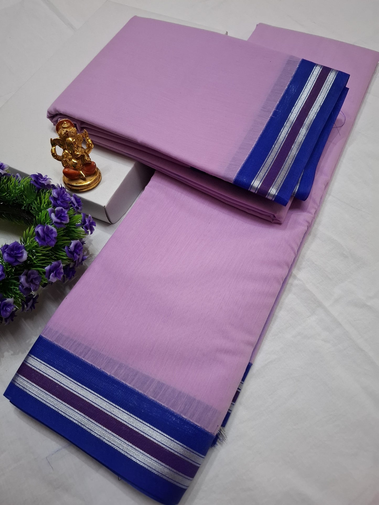 Kota Cotton Plain Saree