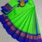 Silk Cotton Plain Saree