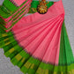 Silk Cotton Plain Saree