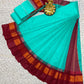 Silk Cotton Plain Saree