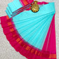 Silk Cotton Plain Saree