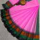 Silk Cotton Plain Saree