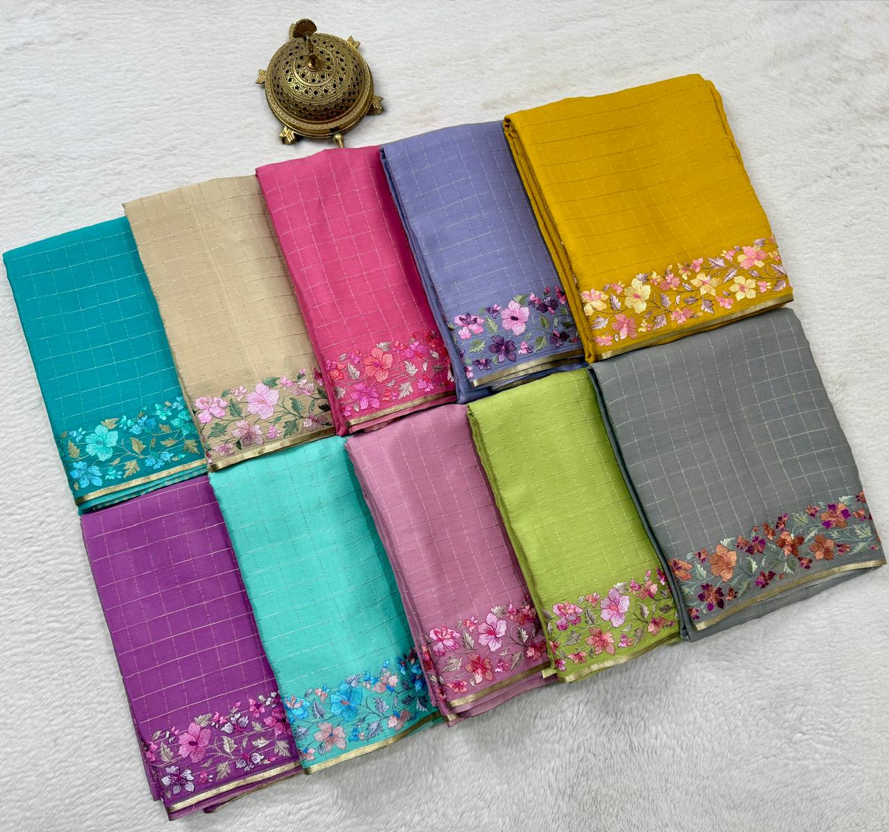 Pure Mysore Silk Saree