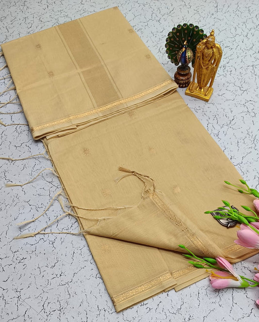 Maheswari-style Silk Cotton Saree