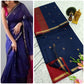 Maheswari Style Silk Cotton Butta Work Saree