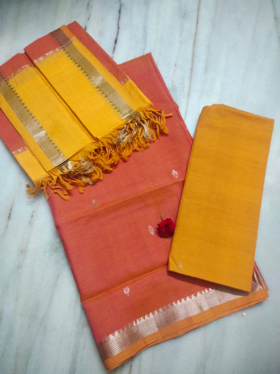 Mangalagiri handloom premium quality pattu dress material