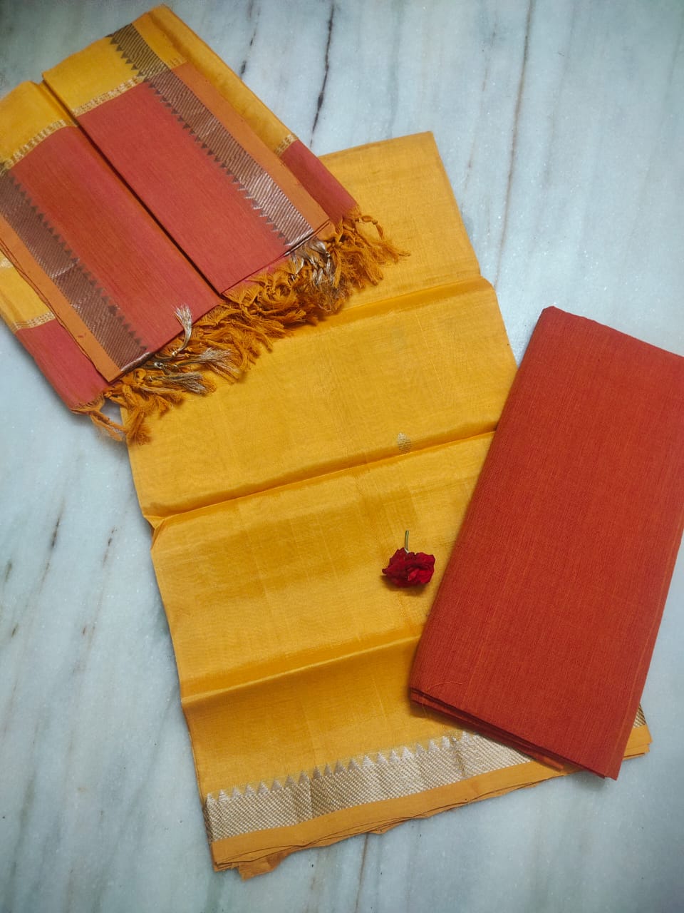 Mangalagiri handloom premium quality pattu dress material