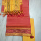 Mangalagiri handloom pure pattu by cotton dress material