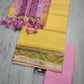 Mangalagiri handloom pure pattu by cotton dress material