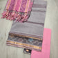 Mangalagiri handloom pure pattu by cotton dress material