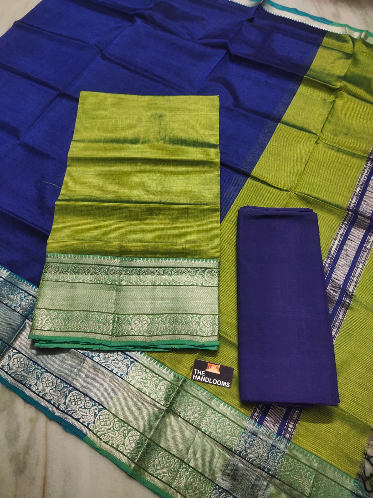 Mangalagiri handloom pure pattu by cotton {silk cotton} dress material