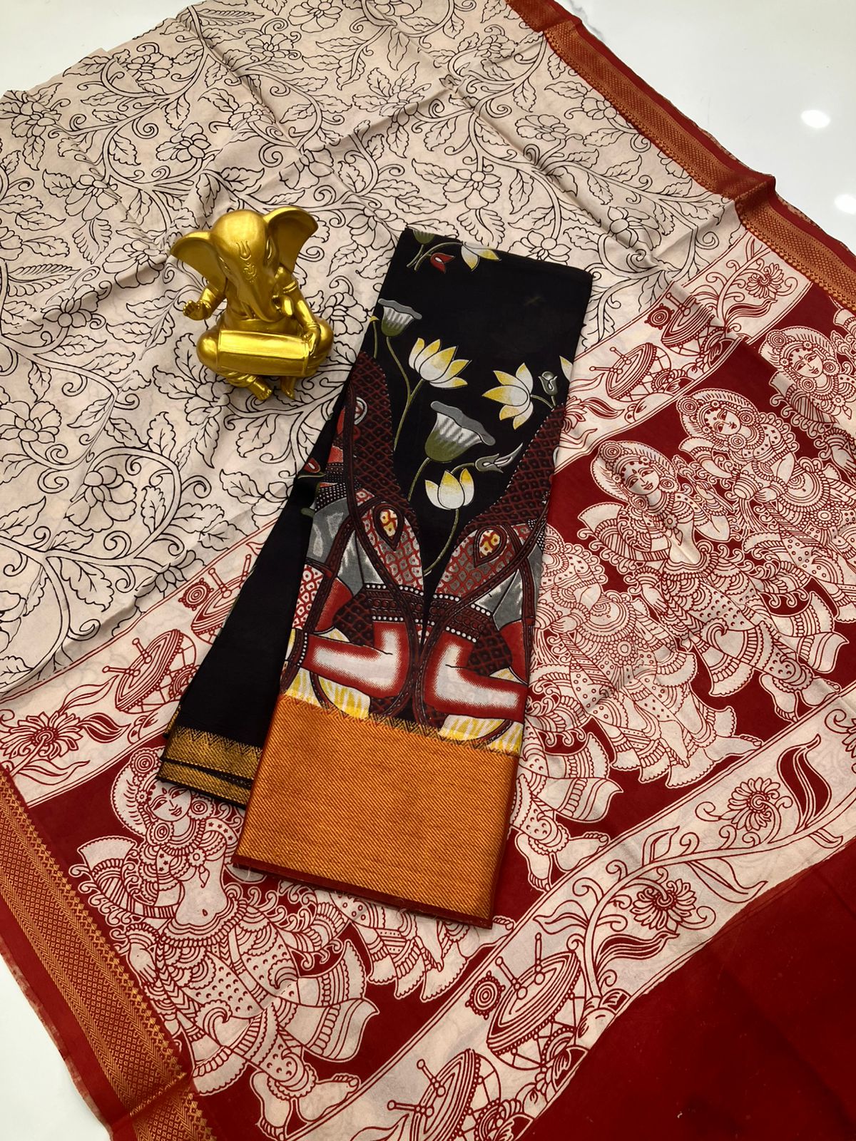 Mangalagiri pattu by cotton dress material