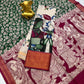 Mangalagiri pattu by cotton dress material