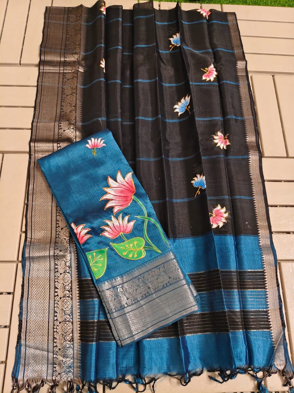 Mangalagiri pattu by cotton dress material
