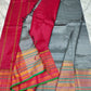 Mangalagiri pattu fancy border plain saree