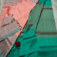 Mangalagiri pattu by cotton plain saree