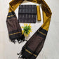Mangalagiri pattu pochampalli border dress material set