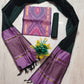 Mangalagiri pattu pochampalli border dress material set