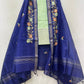 Embroidery Work Handloom Mangalagiri Dress Material