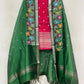 Embroidery Work Handloom Mangalagiri Dress Material