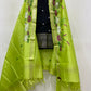 Embroidery Work Handloom Mangalagiri Dress Material