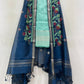Embroidery Work Handloom Mangalagiri Dress Material