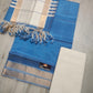 Mangalagiri Pure Handloom Pattu by Cotton Dress Material