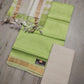 Mangalagiri Pure Handloom Pattu by Cotton Dress Material