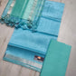 Mangalagiri Pure Handloom Pattu by Cotton Dress Material